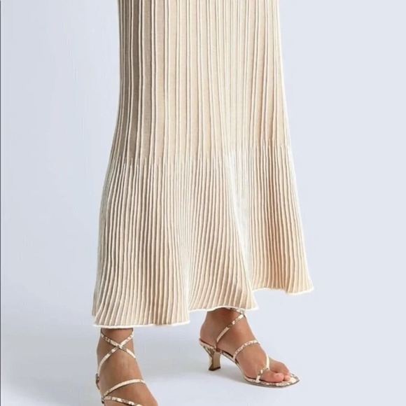 Paris Texas Faded Python Print Wrap Sandals Faded Natural Beige Size 37.5 - Picture 2 of 8